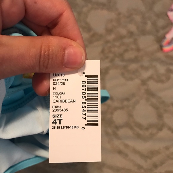 The Children’s Place Rainbow Swimsuit - Picture 4 of 4